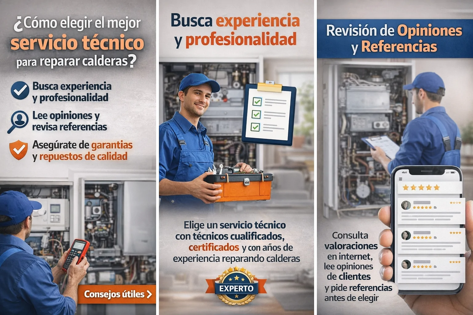 Como elegir el mejor servicio tecnico para reparar calderas Alicante - &iquest;C&oacute;mo elegir el mejor servicio t&eacute;cnico para reparar calderas en Alicante?