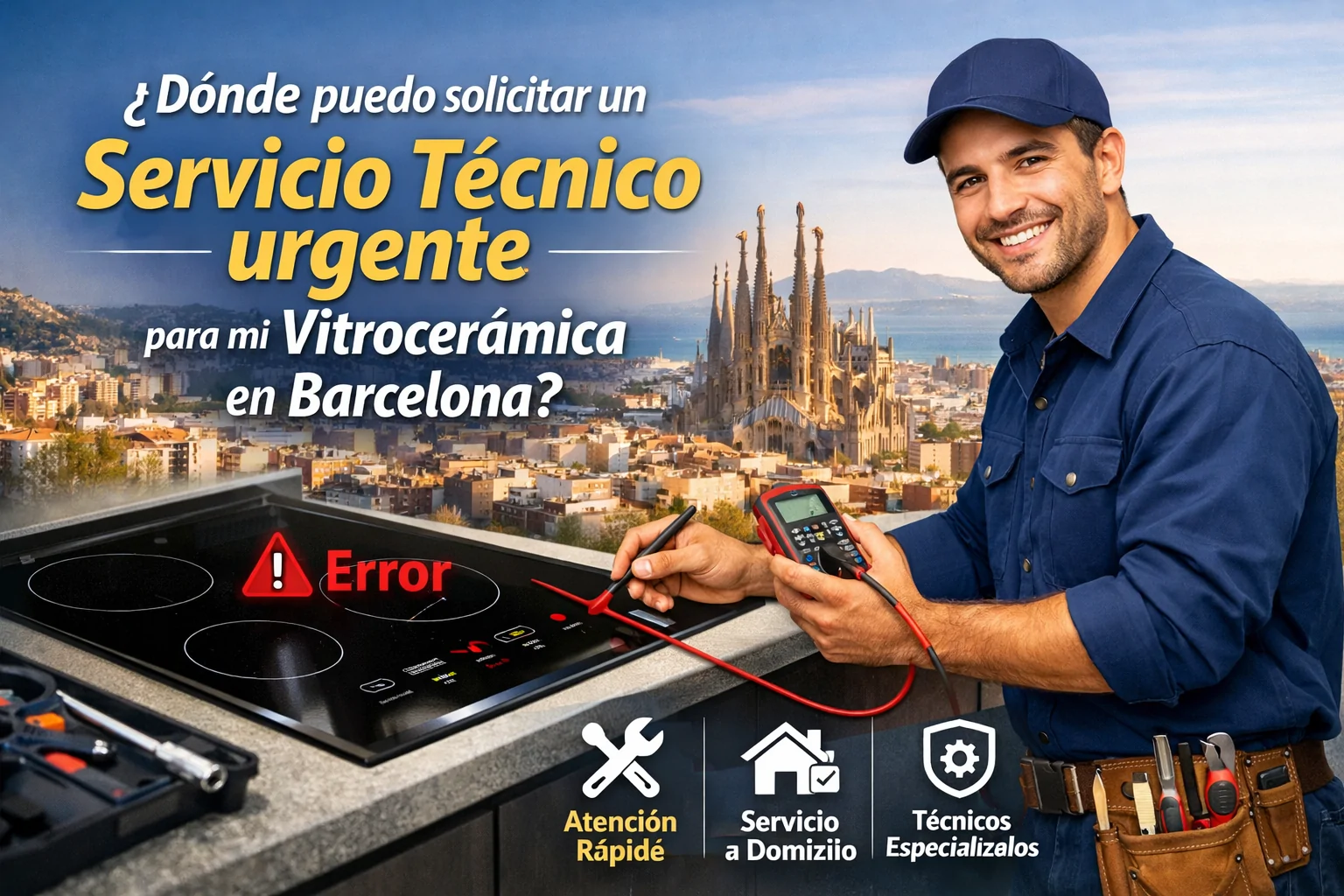 Donde puedo solicitar un servicio tecnico urgente para mi vitroceramica en Barcelona - Servicio t&eacute;cnico Otsein Hoover