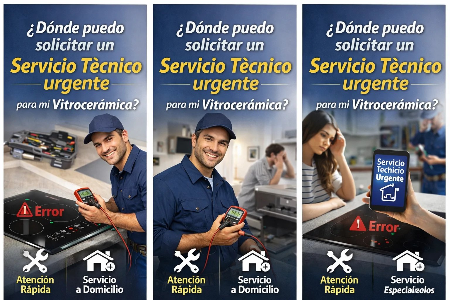 Donde puedo solicitar un servicio tecnico urgente para mi vitroceramica - &iquest;D&oacute;nde puedo solicitar un servicio t&eacute;cnico urgente para mi vitrocer&aacute;mica en Barcelona?