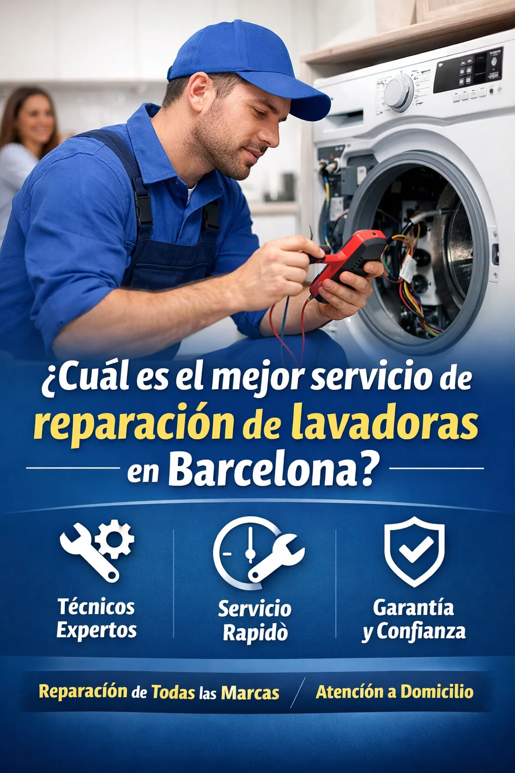 Cual es el mejor servicio de reparacion de lavadoras en Barcelona - Servicio t&eacute;cnico Otsein Hoover