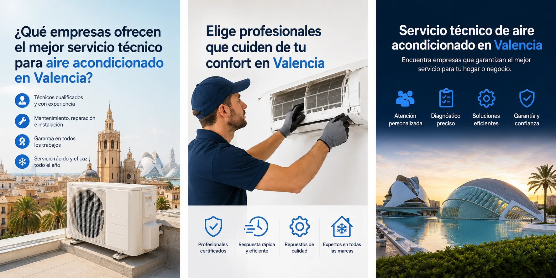 ¿Qué empresas ofrecen el mejor servicio técnico para aire acondicionado en Valencia? Que empresas ofrecen el mejor servicio tecnico para aire acondicionado Valencia - ¿Qué empresas ofrecen el mejor servicio técnico para aire acondicionado en Valencia?